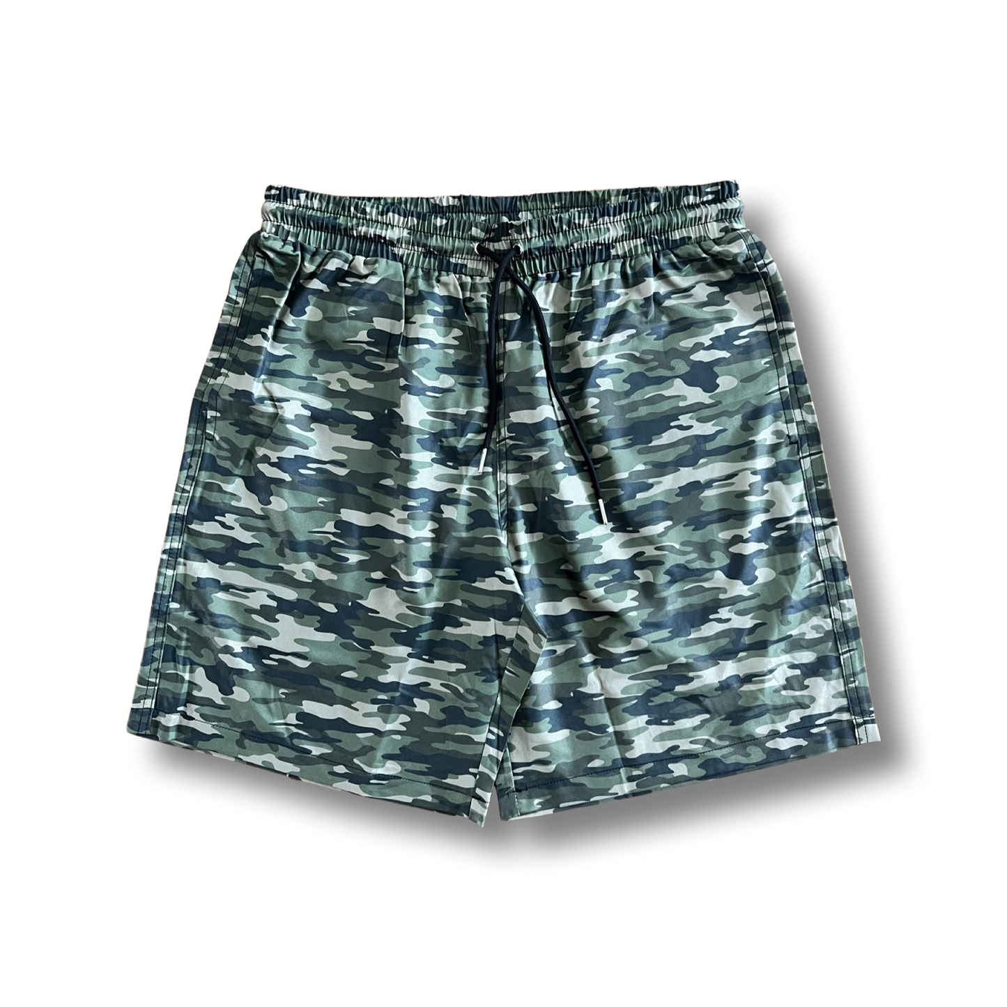 Green Camo Dad Shorts