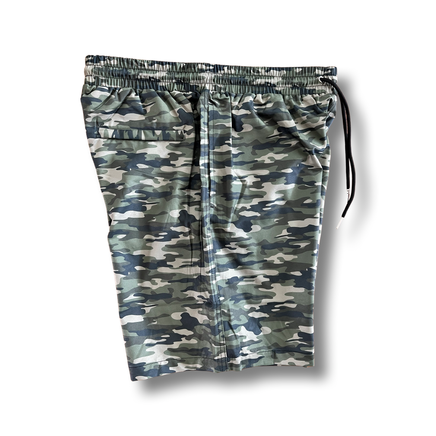 Green Camo Dad Shorts